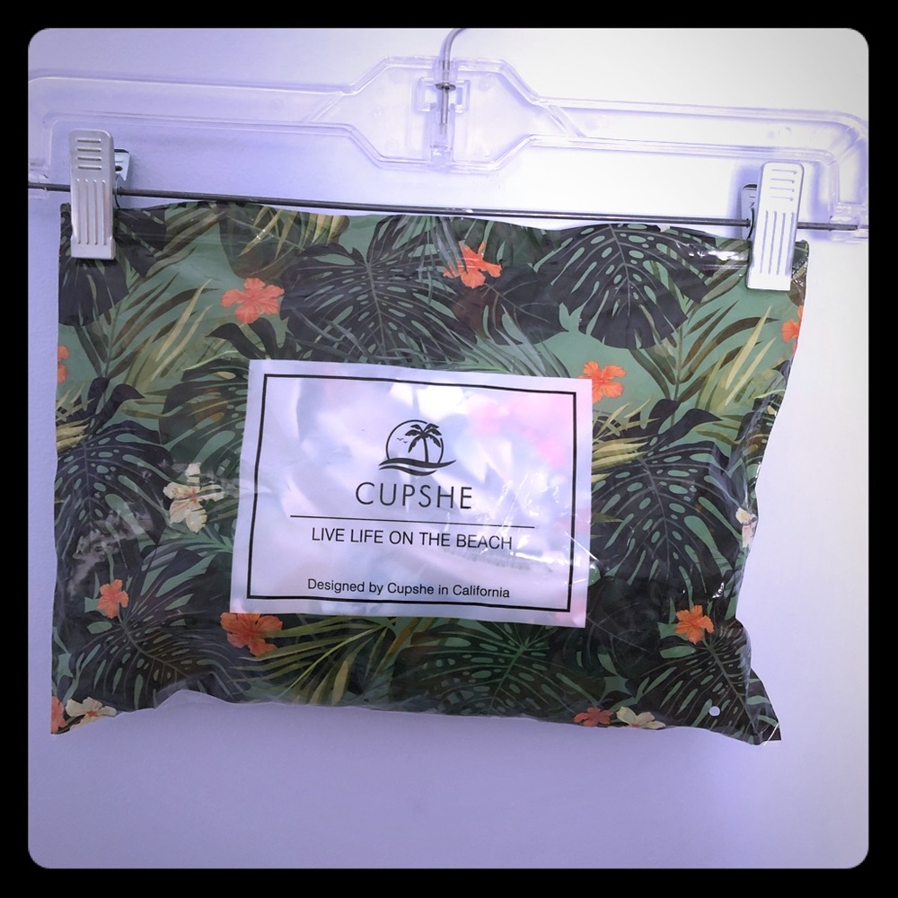 Cupshe-High Waisted Bikini